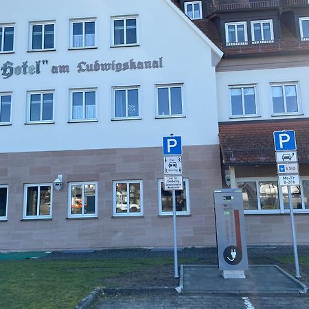 Hotel Am Ludwigskanal Wendelstein Esterno foto