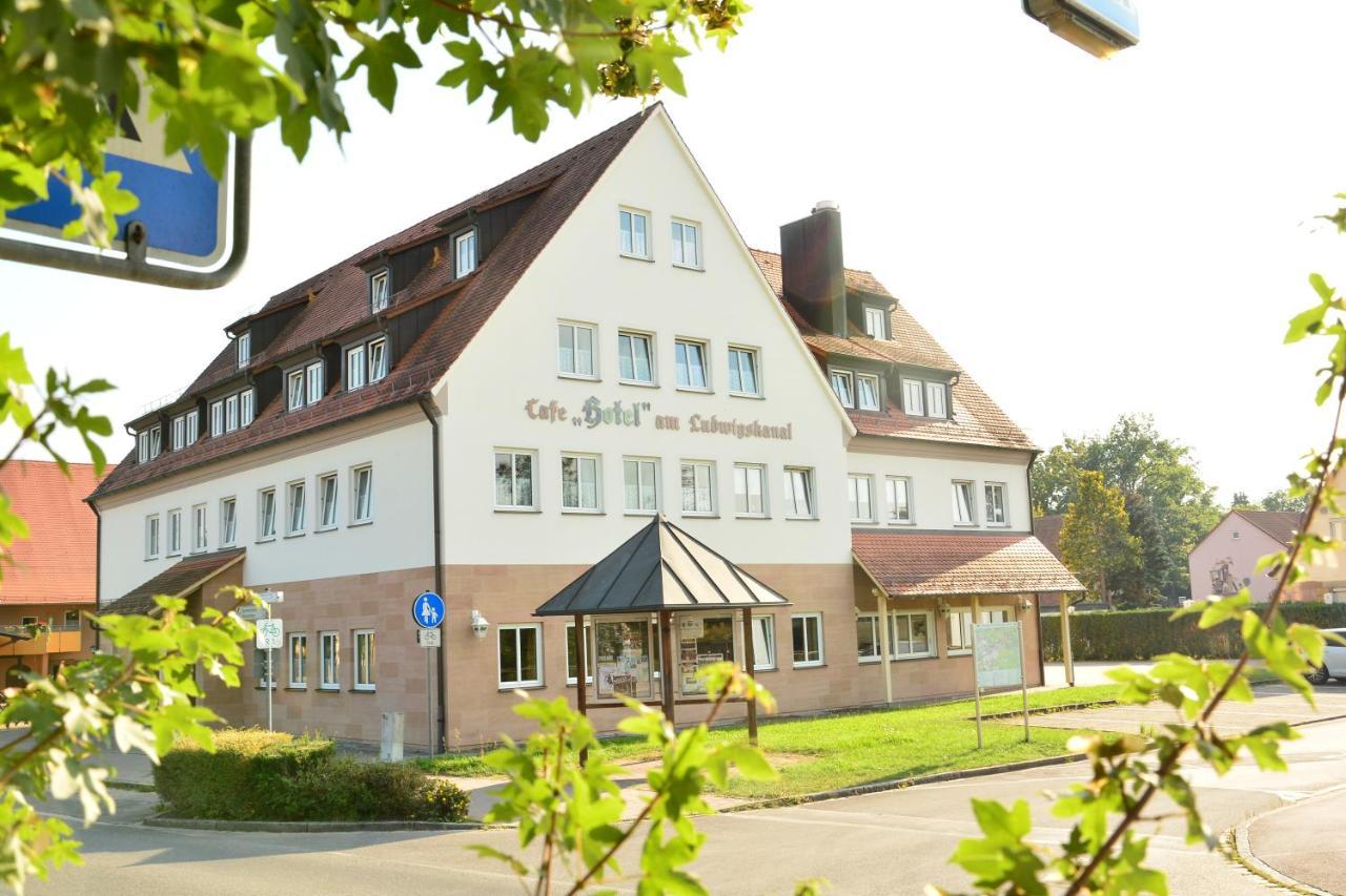 Hotel Am Ludwigskanal Wendelstein Esterno foto